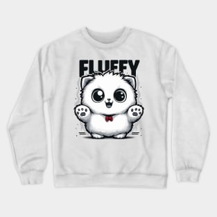 Meet Fluffy Kitten Crewneck Sweatshirt